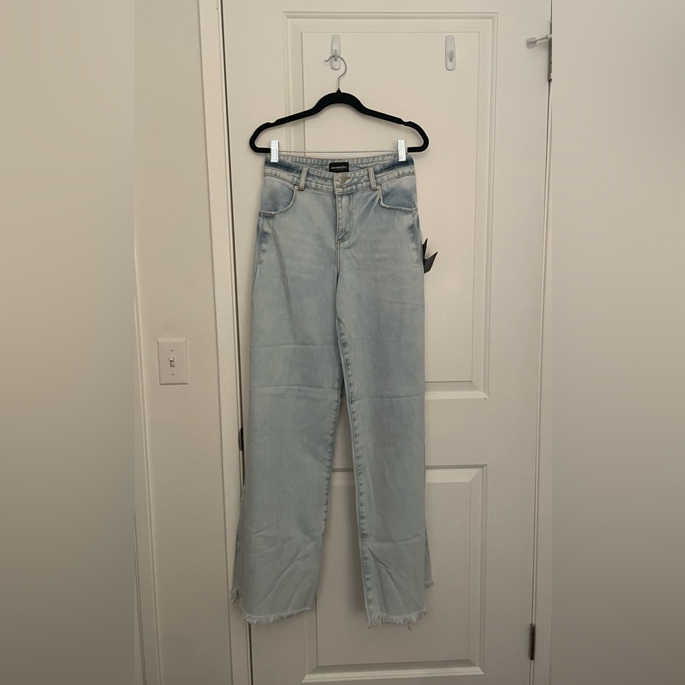 Amethyst Jeans Sky Blue Flare Women's Jeans (NWT) inseam 33’in